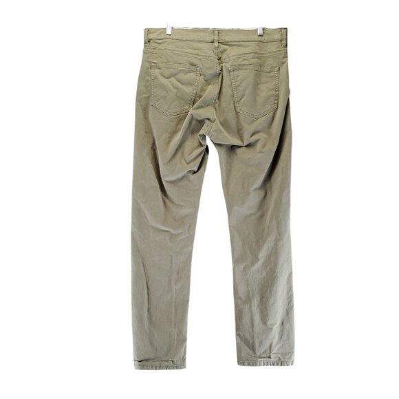 Flint And Tinder Pants Mens 34x32 Khaki Brown Straight Fit Cotton Blend - Picture 13 of 14